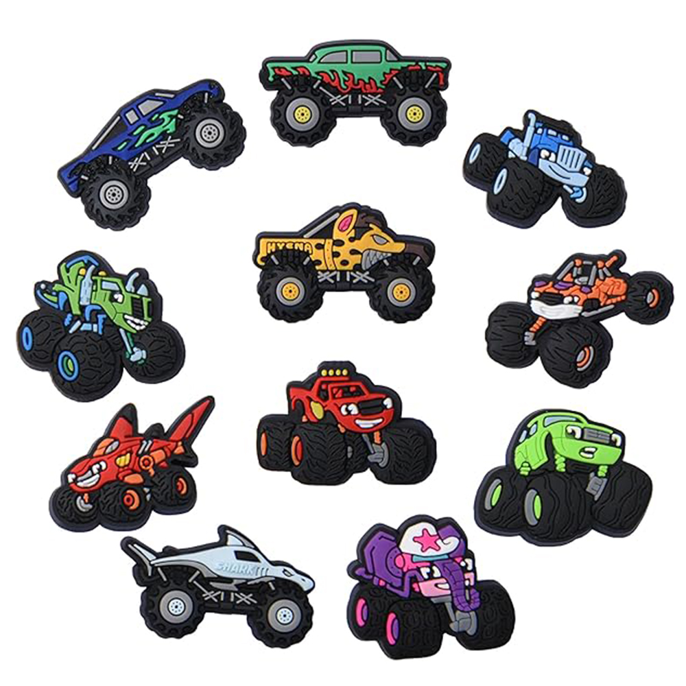 Women'S Accessories Crocs - 11Pcs Cars Cartoon Shoe Charms,Croc Charms,Jibbitz