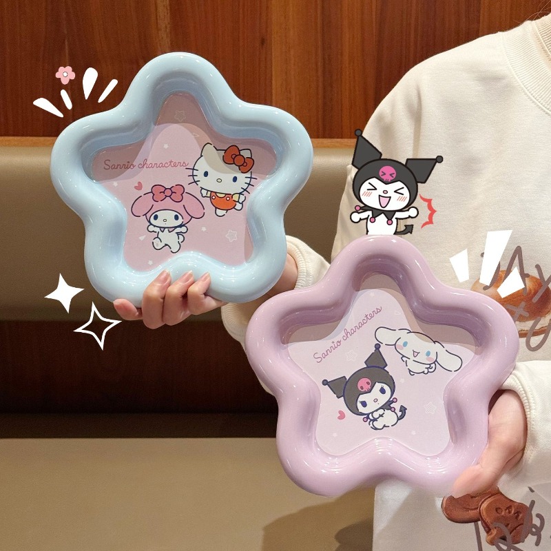 Women Accessories Combo - Cartoon Cat Print Ceramic Dinnerware Set