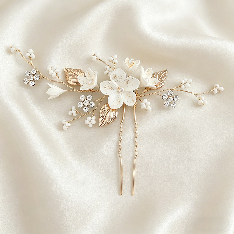 Women Accessories In Amazon - Bride Headpiece Hairpin Pearl Harbor Style