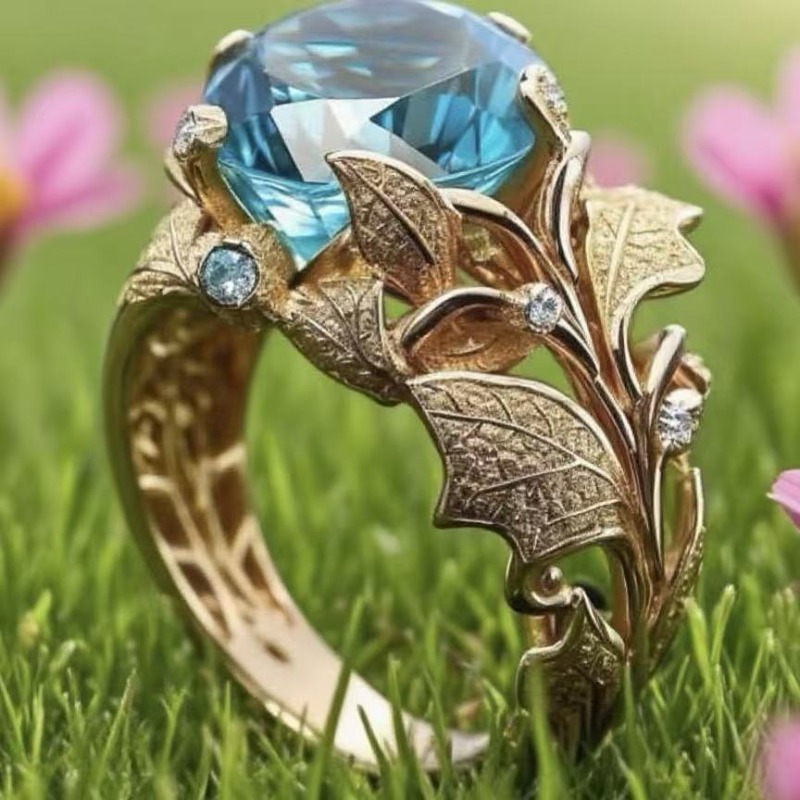 New Gold Plated Women Ring, Al - đánh giá và giá Women Accessories Temu