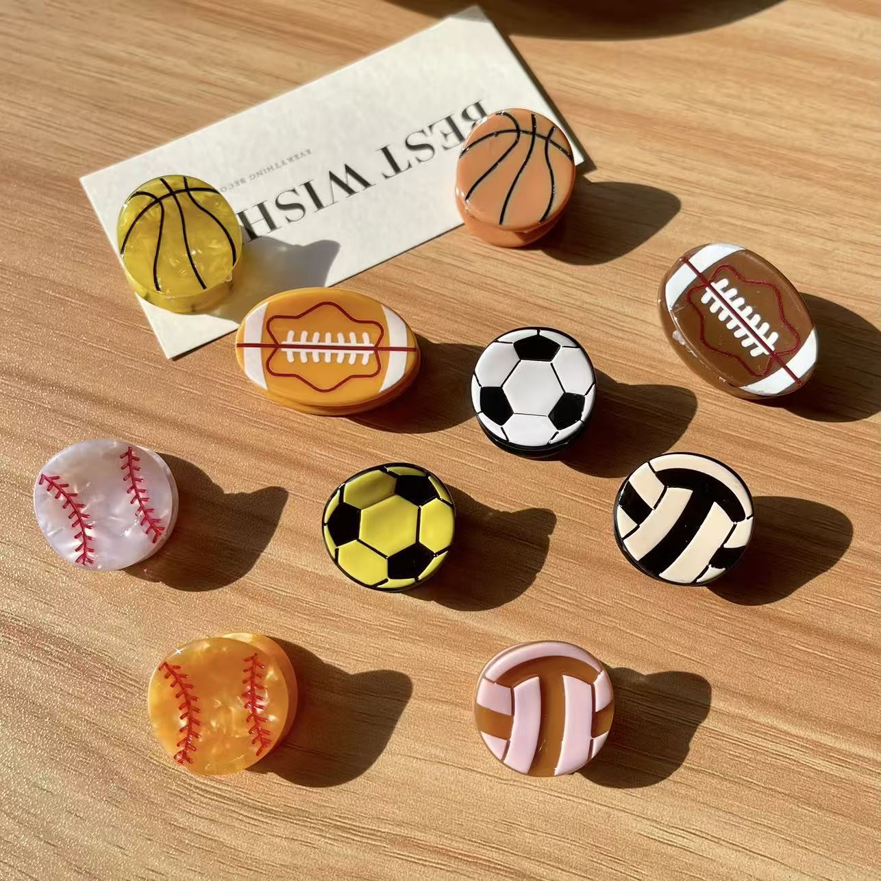 Cute Sport Ball Hair Clips for - đánh giá và giá Women'S Volleyball Accessories