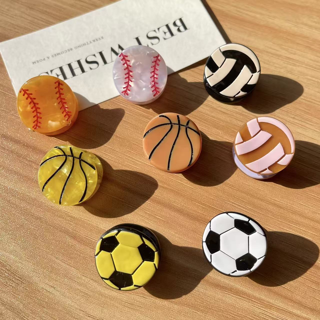 Cute Sport Ball Hair Clips for - đánh giá và giá Women'S Volleyball Accessories