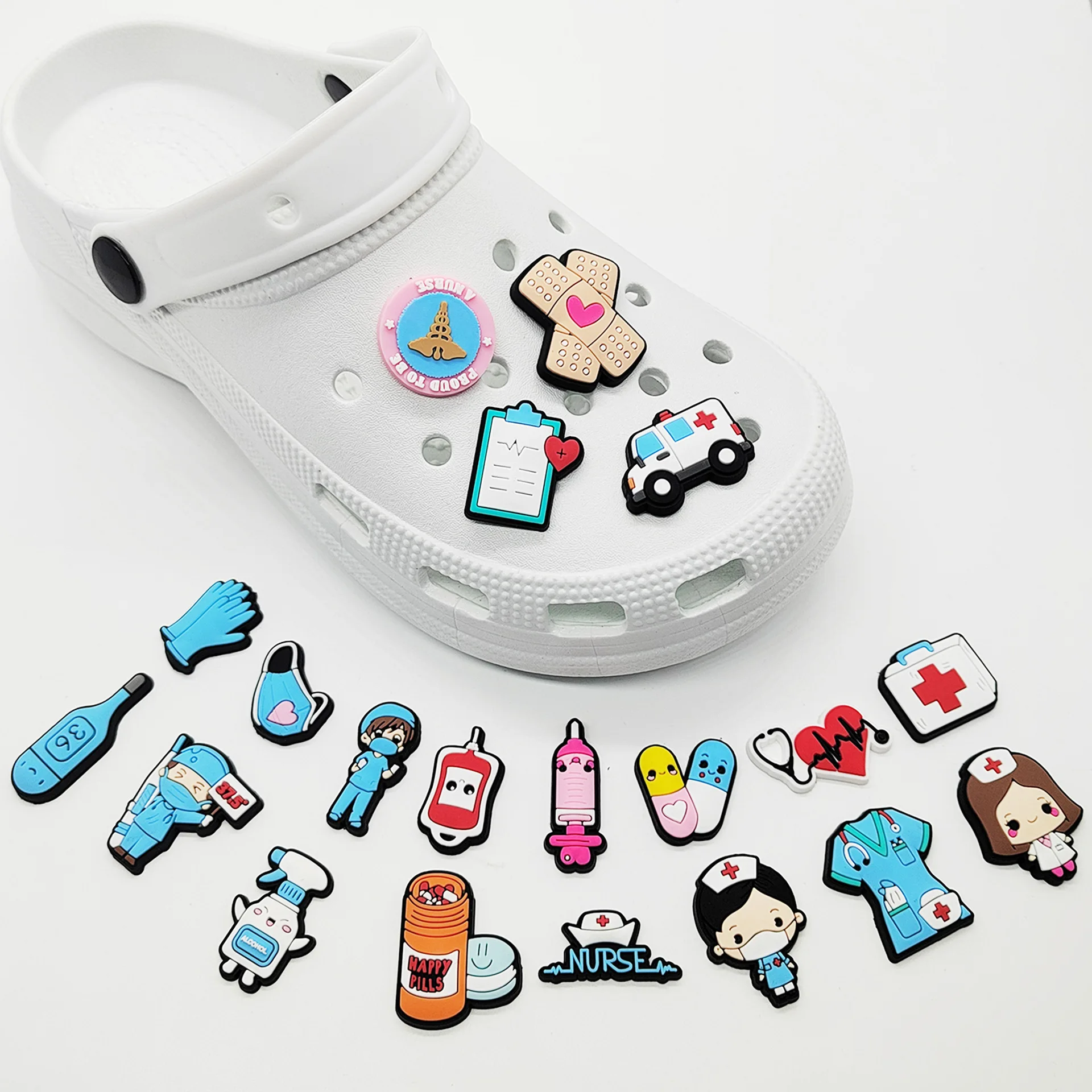 New 1pcs PVC Shoe Charms for C - đánh giá và giá Women'S Accessories Crocs
