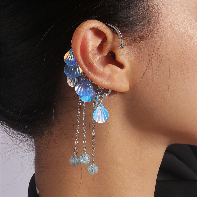 Aihua New Boho Pearl Starfish  - đánh giá và giá Tassel Earrings Boho
