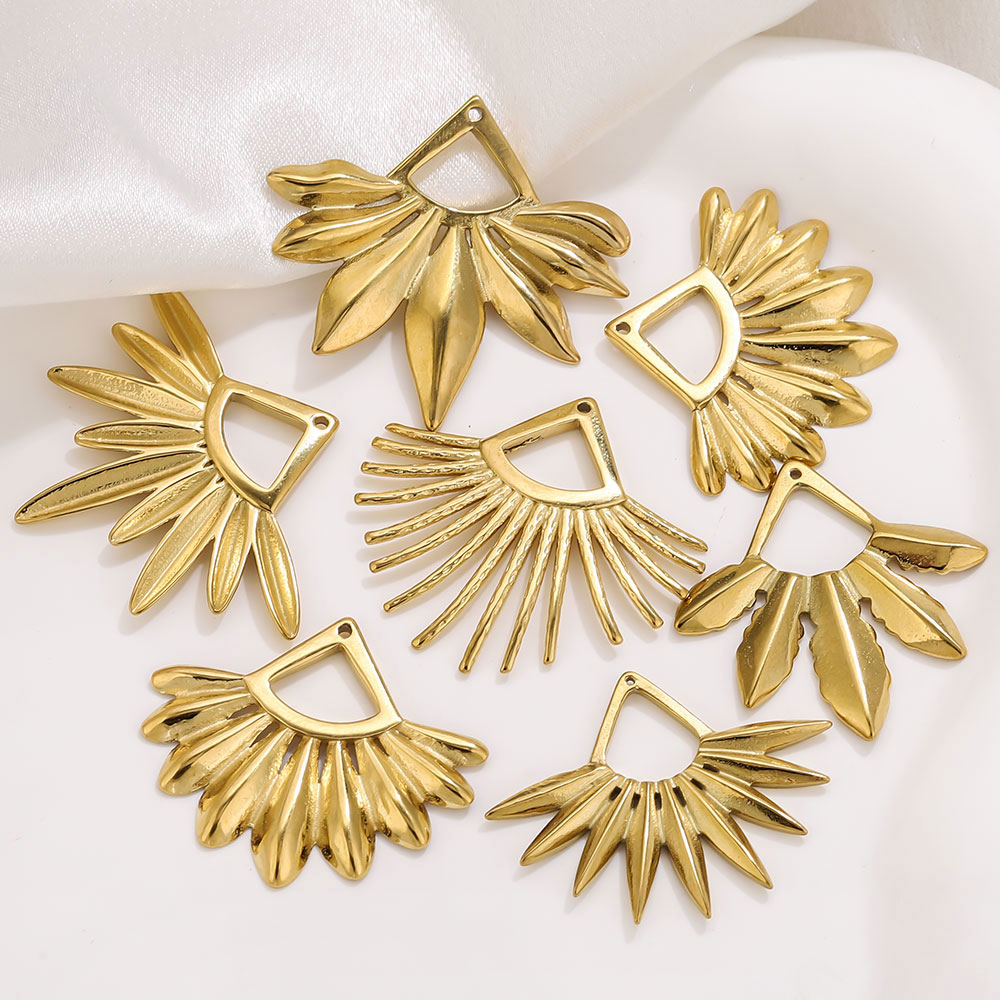 2pcs Stainless Steel Fan Shape - đánh giá và giá Tassel Earrings Boho