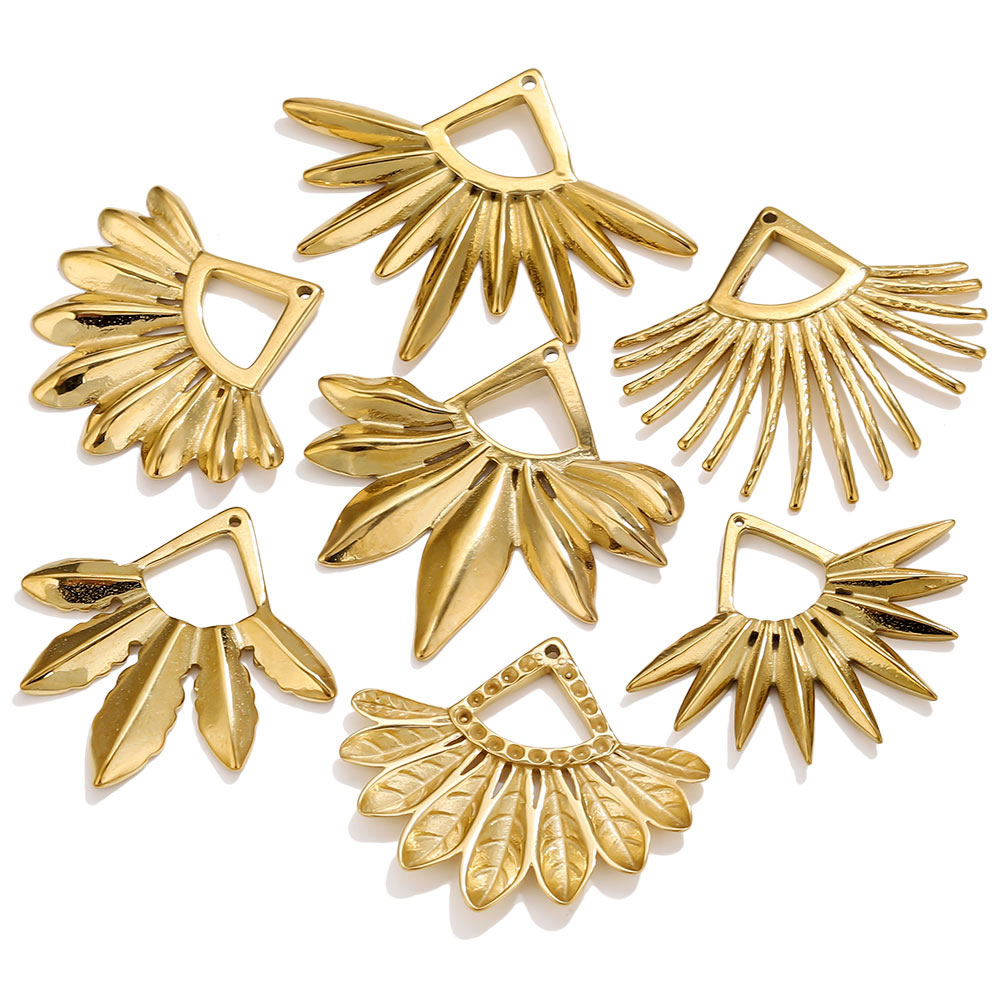 2pcs Stainless Steel Fan Shape - đánh giá và giá Tassel Earrings Boho
