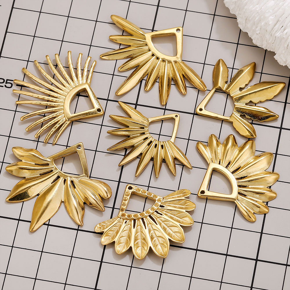 2pcs Stainless Steel Fan Shape - đánh giá và giá Tassel Earrings Boho
