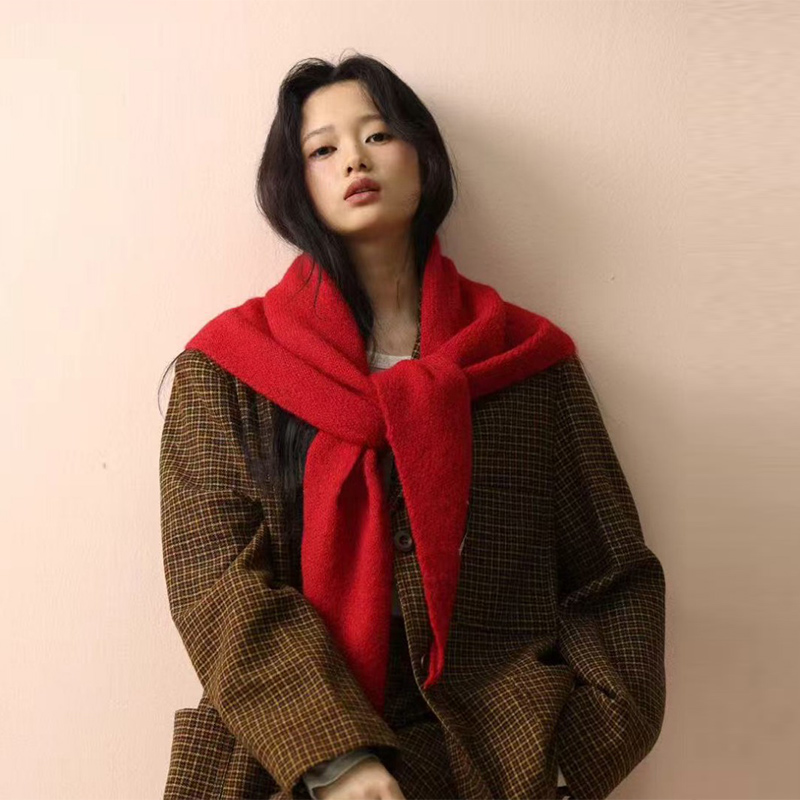 Korean Wool Knitted Triangle S - đánh giá và giá Women'S Korean Accessories