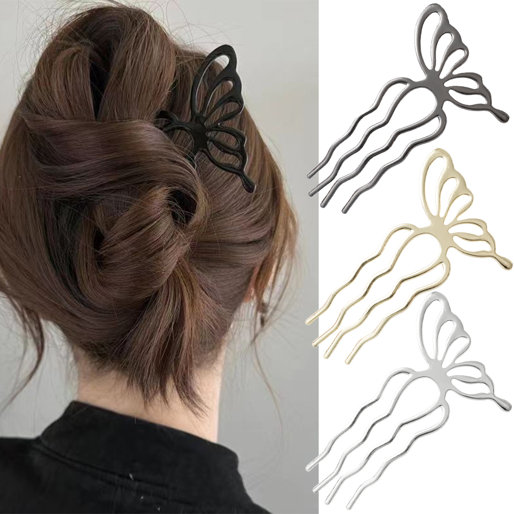 Korean Butterfly U Shape Hair  - đánh giá và giá Women'S Korean Accessories