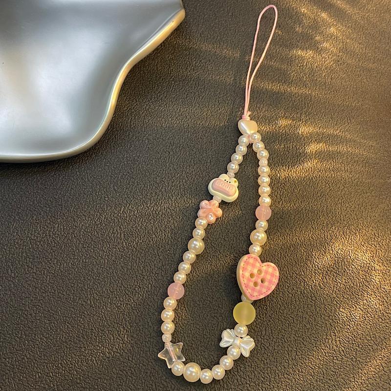 Cute Korean Pink Button 3D Bea - đánh giá và giá Women'S Korean Accessories