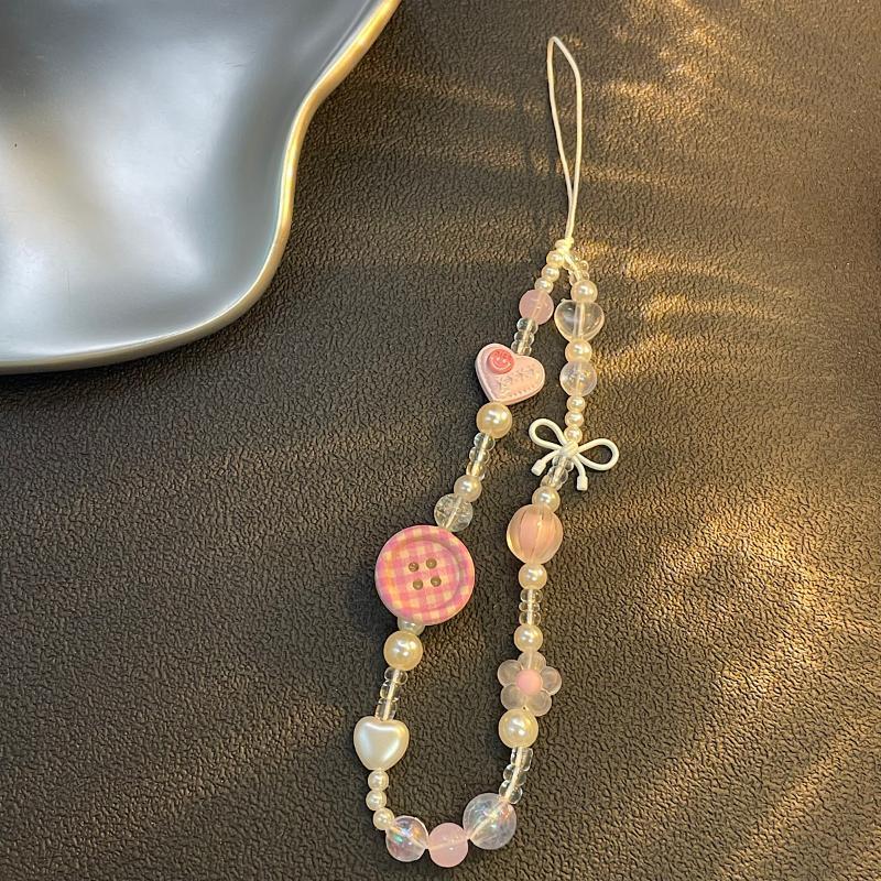 Cute Korean Pink Button 3D Bea - đánh giá và giá Women'S Korean Accessories