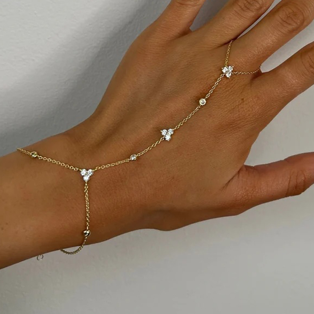 Crystal Fingerless Hand Chain  - đánh giá và giá Women Accessories In Amazon