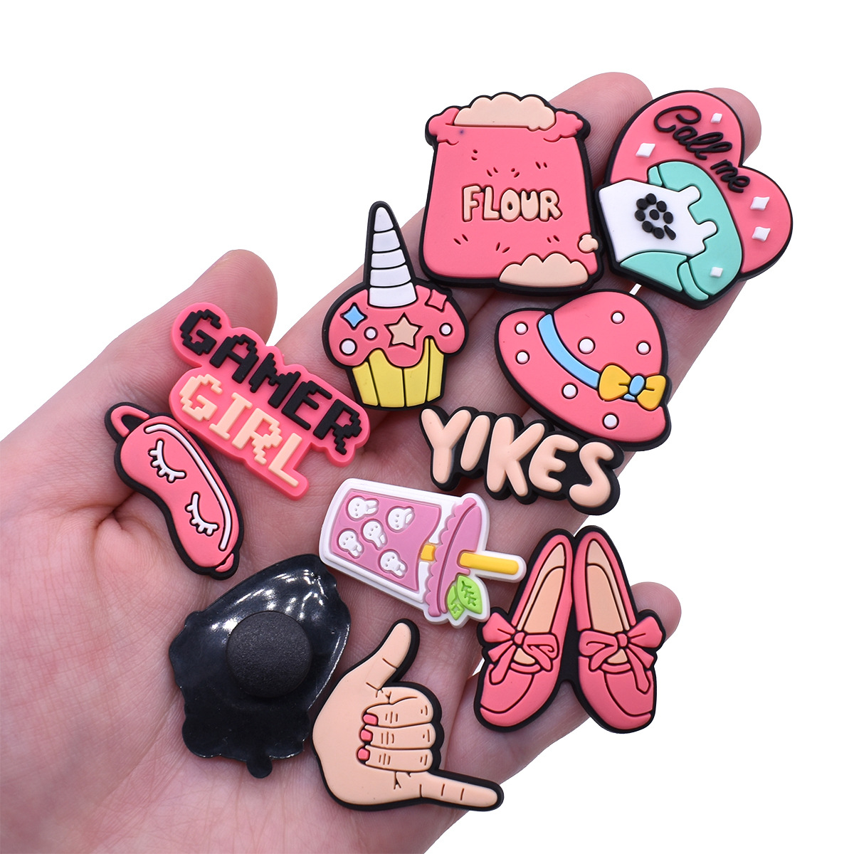 Cute Pink Shoe Charms Decorati - đánh giá và giá Women'S Accessories Crocs