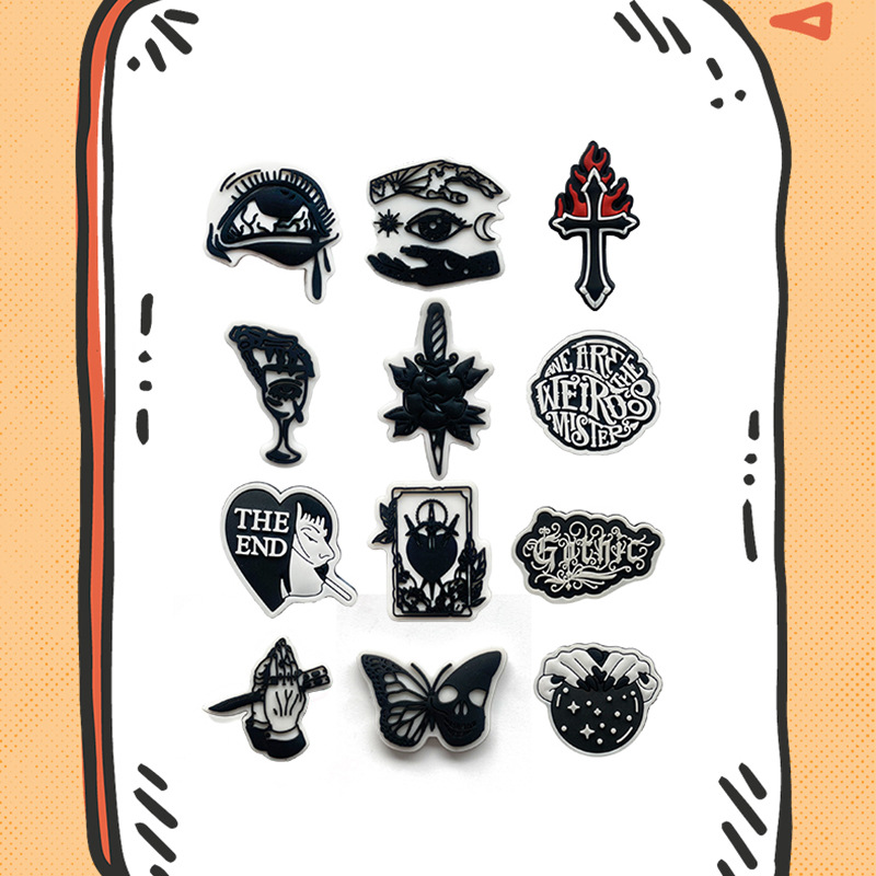 23Pcs Horror Halloween Shoe Ch - đánh giá và giá Women'S Accessories Crocs