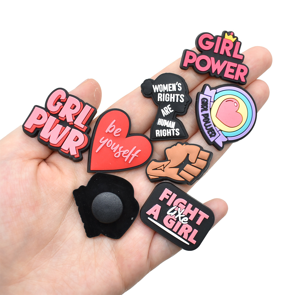 Cute Pink Power Shoe Charms De - đánh giá và giá Women'S Accessories Crocs