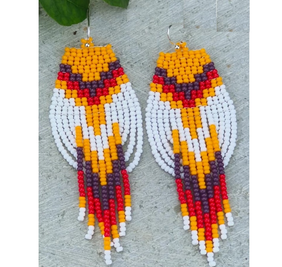 ZGMXR Rice bead earrings Geome - đánh giá và giá Tassel Earrings Boho