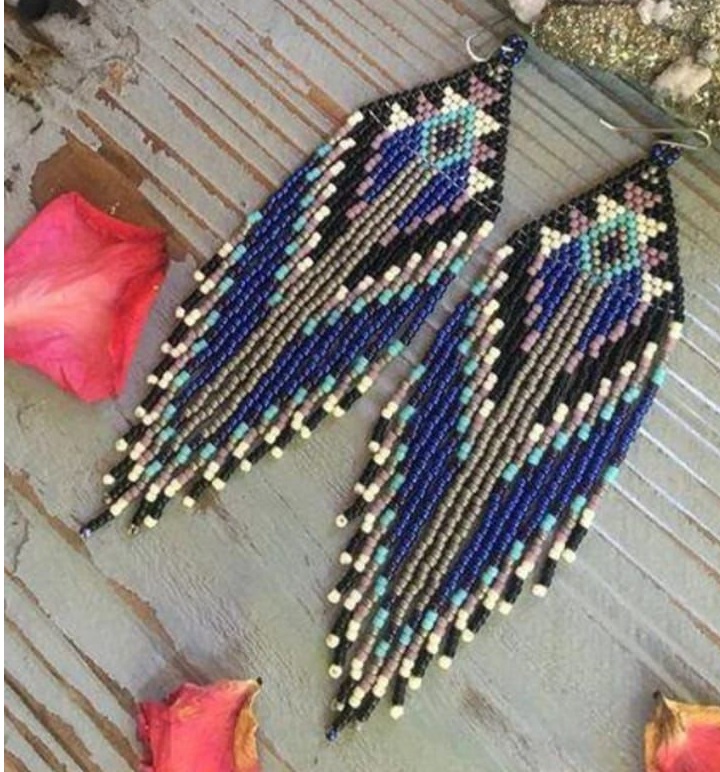 ZGMXR Rice bead earrings Geome - đánh giá và giá Tassel Earrings Boho