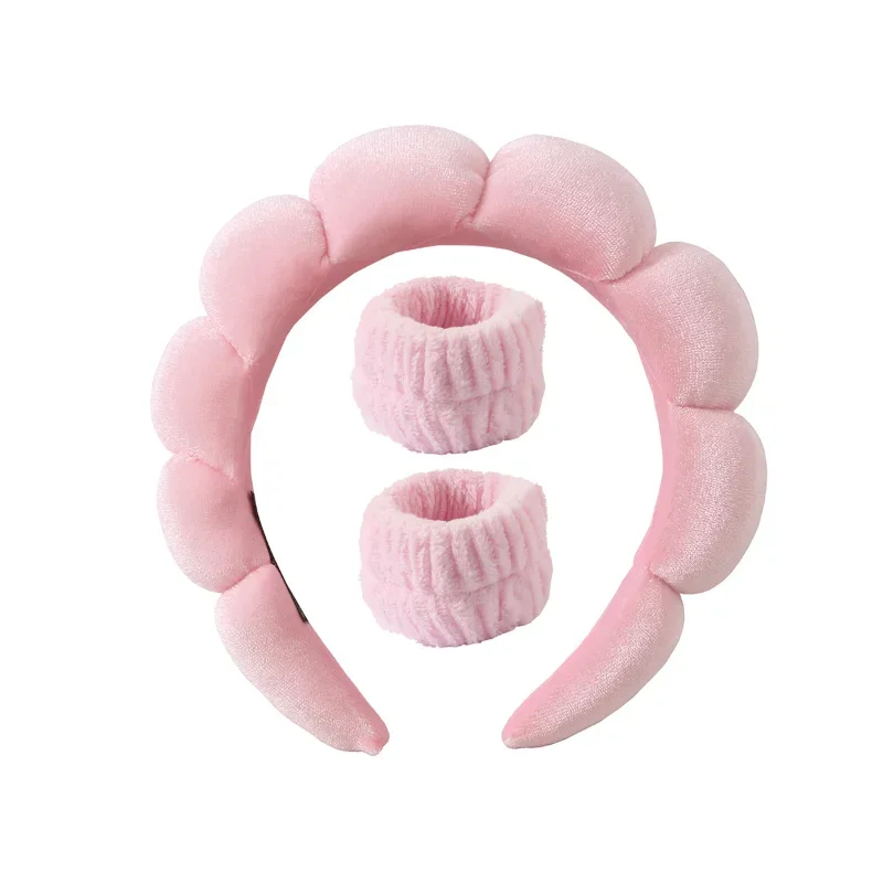 3Pcs/set Makeup Headband Puffy - đánh giá và giá Women Accessories Combo