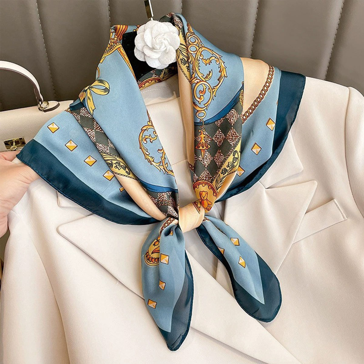 70x70cm Fashionable Korean Sty - đánh giá và giá Women'S Korean Accessories